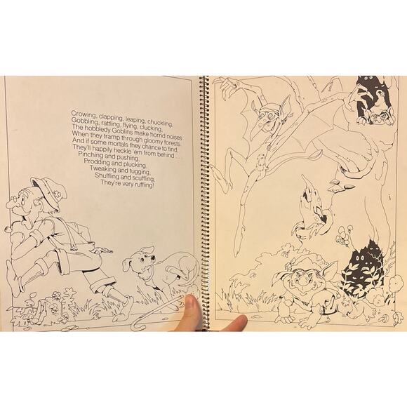 VTG 1979 Things That Go Bump In The Night Halloween Coloring Book – Current Inc. - Picture 14 of 16